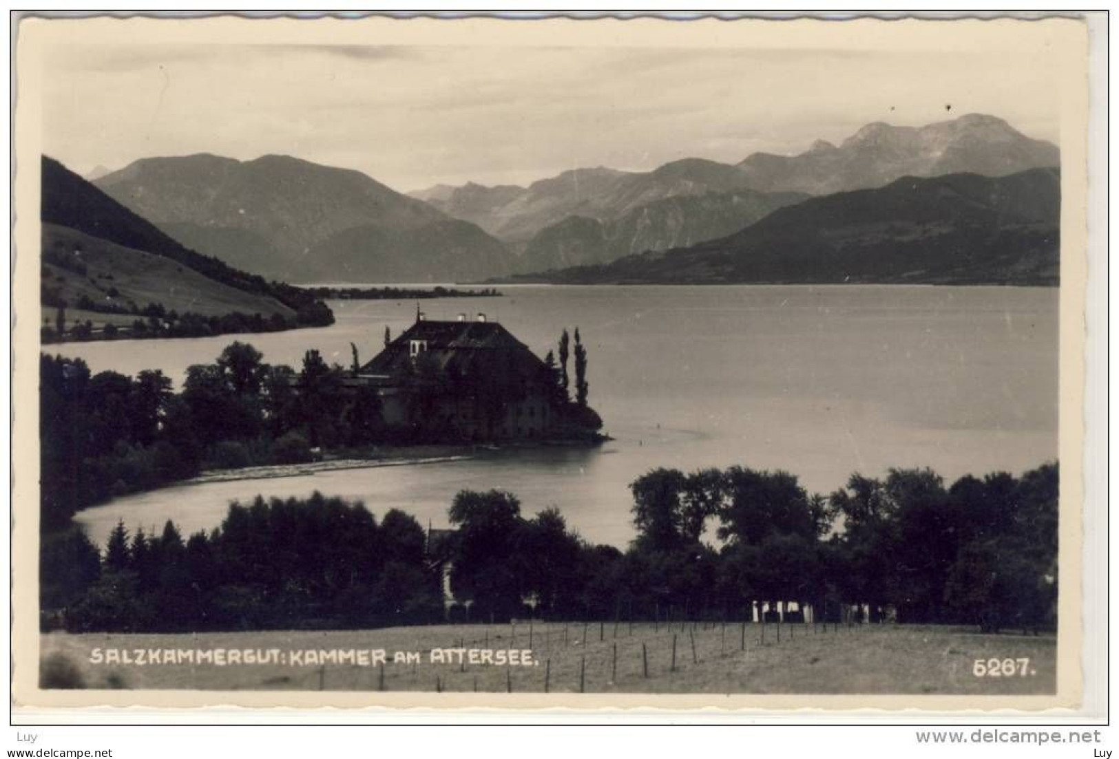 KAMMER Am Attersee - Panorama,  1936 - Attersee-Orte