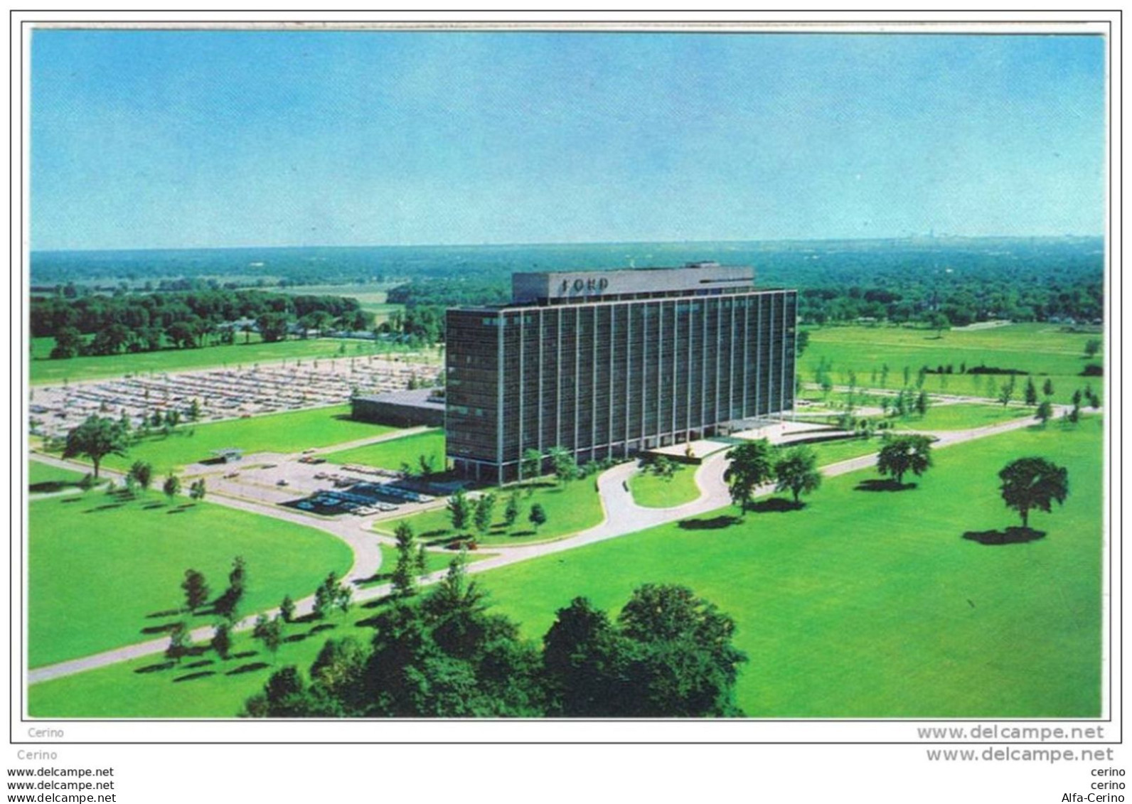DEARBORN:  FORD  MOTOR  COMPANY  -  CENTRAL  OFFICE  BUILDING  -  FP - Dearborn