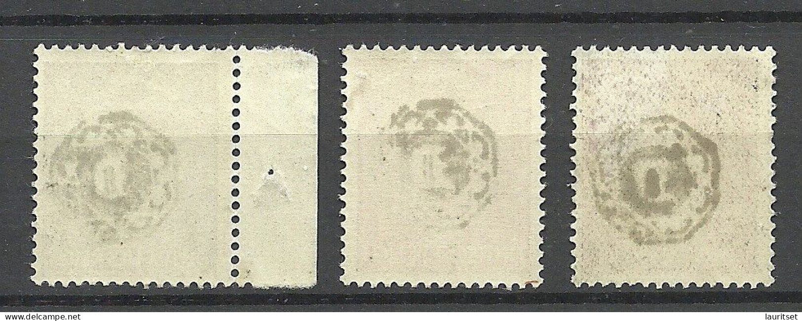 Germany Deutschland Lokalausgabe 1945 LÖBAU Michel 7 - 8 & 10 MNH - Postfris