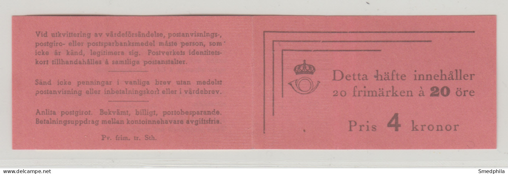 Sweden Booklet 1942 - Facit 61 MNH ** - 1904-50