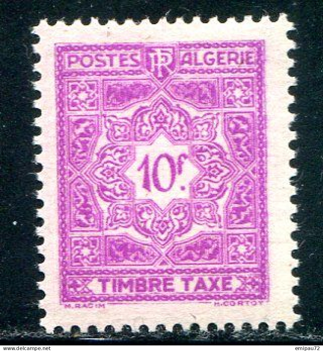 ALGERIE- Taxe Y&T N°43- Neuf Avec Charnière * - Timbres-taxe