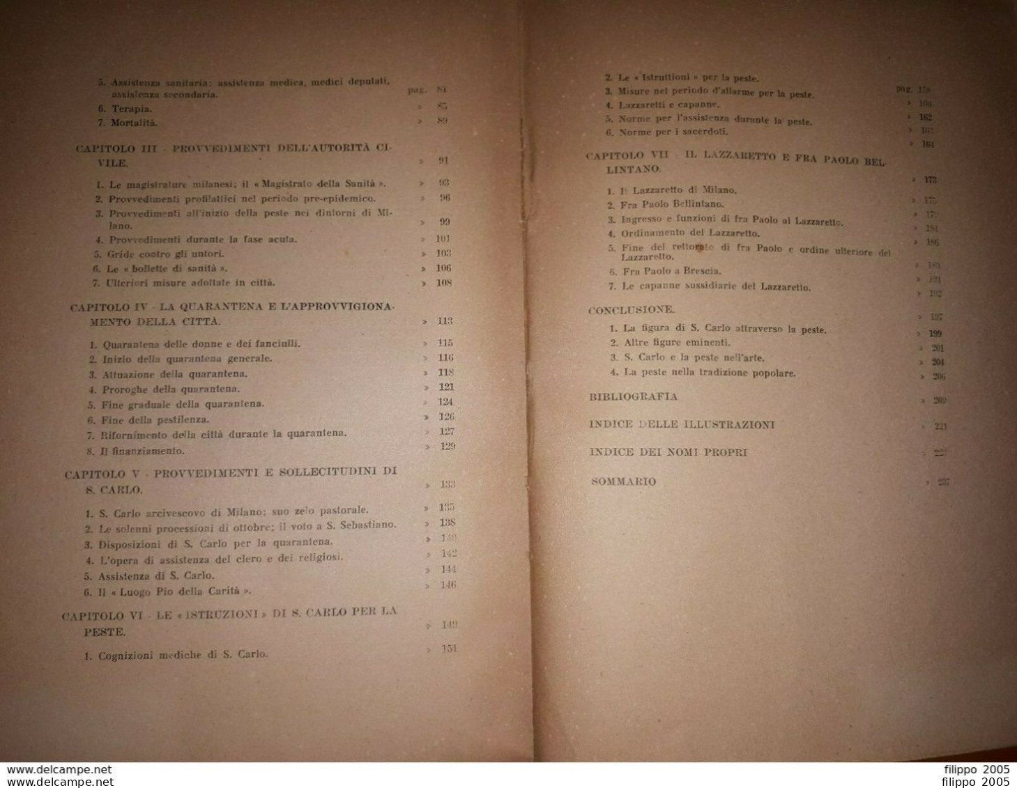 1944 - LA PESTE DI SAN CARLO VISTA DA UN MEDICO - LA CAVA - MEDICINA - LIBRO - Medecine, Psychology