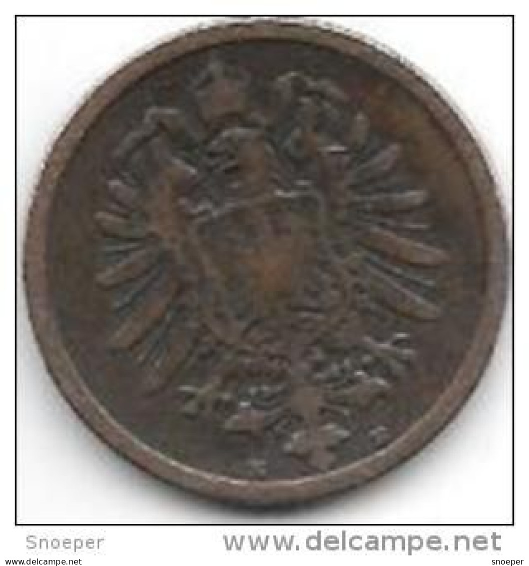 *empire 2 Pfennig 1874  E   Km 2    Fr+ - 2 Pfennig