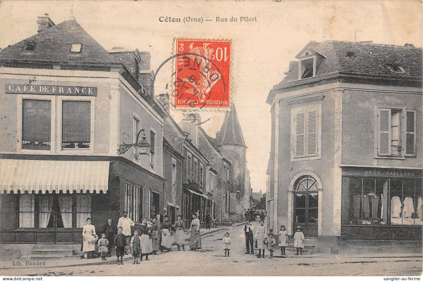 CPA 61 CETON / RUE DU PILORI - Other & Unclassified