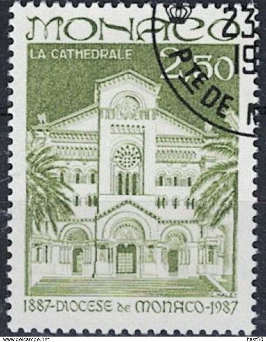 Monaco - 100 Jahre Kirchengemeinden (MiNr: 1802/3) 1987 - Gest Used Obl - Usati