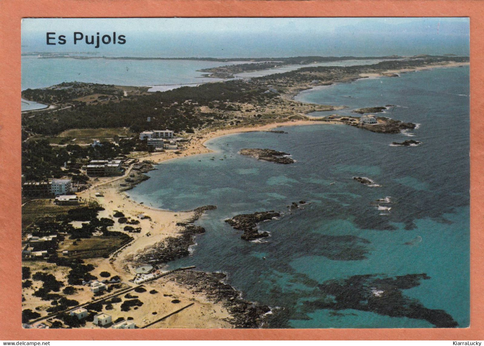 FORMENTERA - ISLAS BALEARES - VISTA GENERAL ES PUJOLS - ECRITE - Formentera