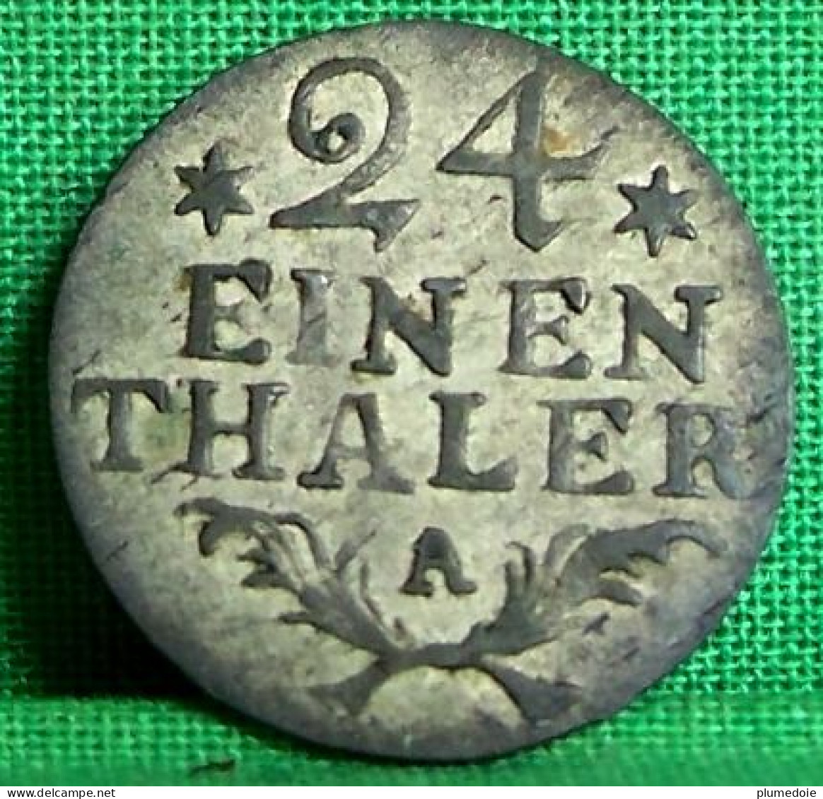 MONNAIE ETATS ALLEMANDS  ROYAUME DE PRUSSE . 1⁄24 Thaler - Friedrich II. 24 EINEN THALER 1783  OLD GERMAN COIN - Taler & Doppeltaler