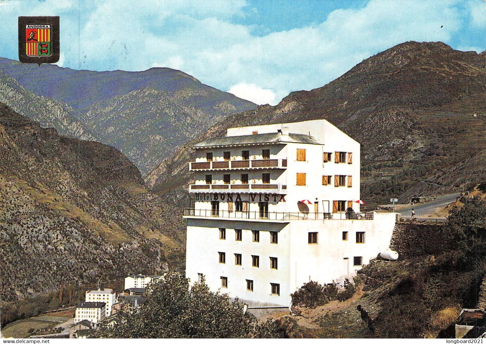 ANDORRA - PICTURE POSTCARD 1971 / 1383 - Lettres & Documents