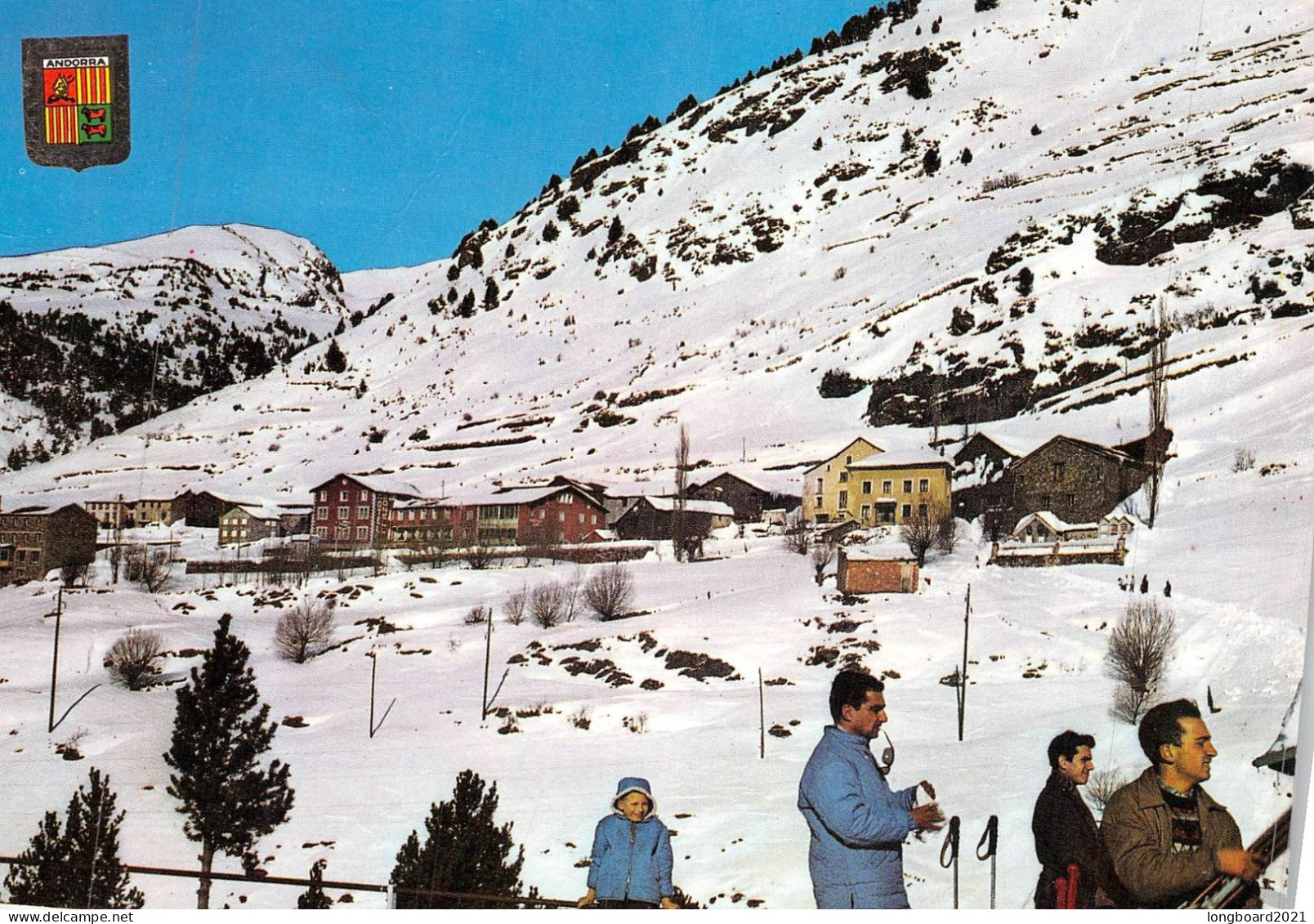 ANDORRA - PICTURE POSTCARD 1970 / 1389 - Covers & Documents