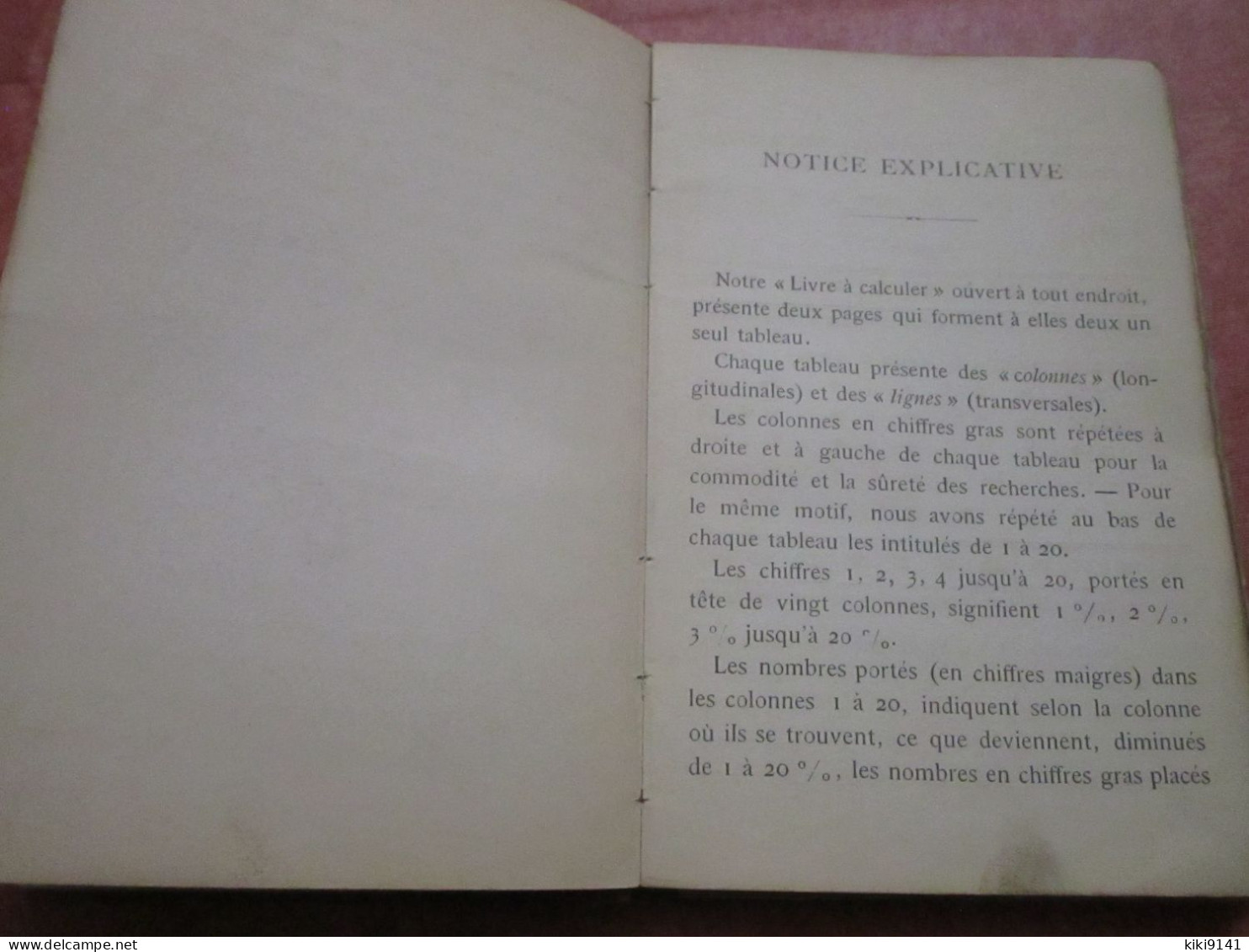 LE LIVRE À CALCULER à L'usage Des Fabricants & Négociants En Tissus Par Em. RAGOT (102 Pages) - Buchhaltung/Verwaltung