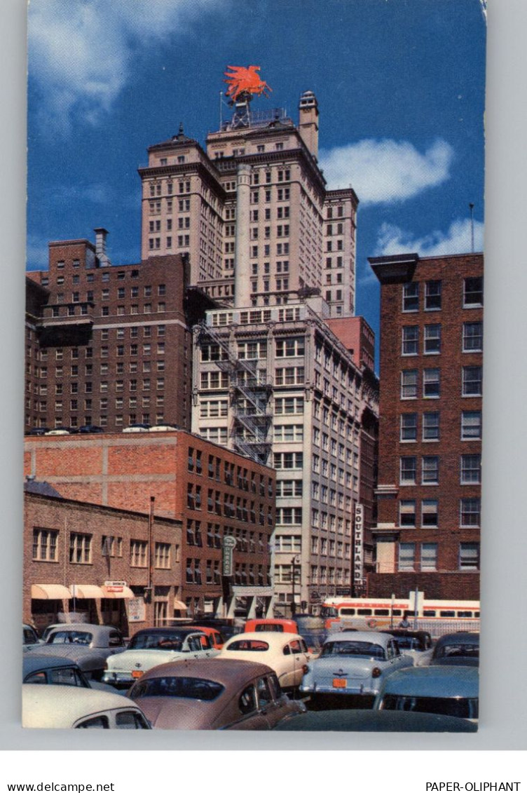 USA - TEXAS - DALLAS, Magnolia Building, US Cars - Dallas