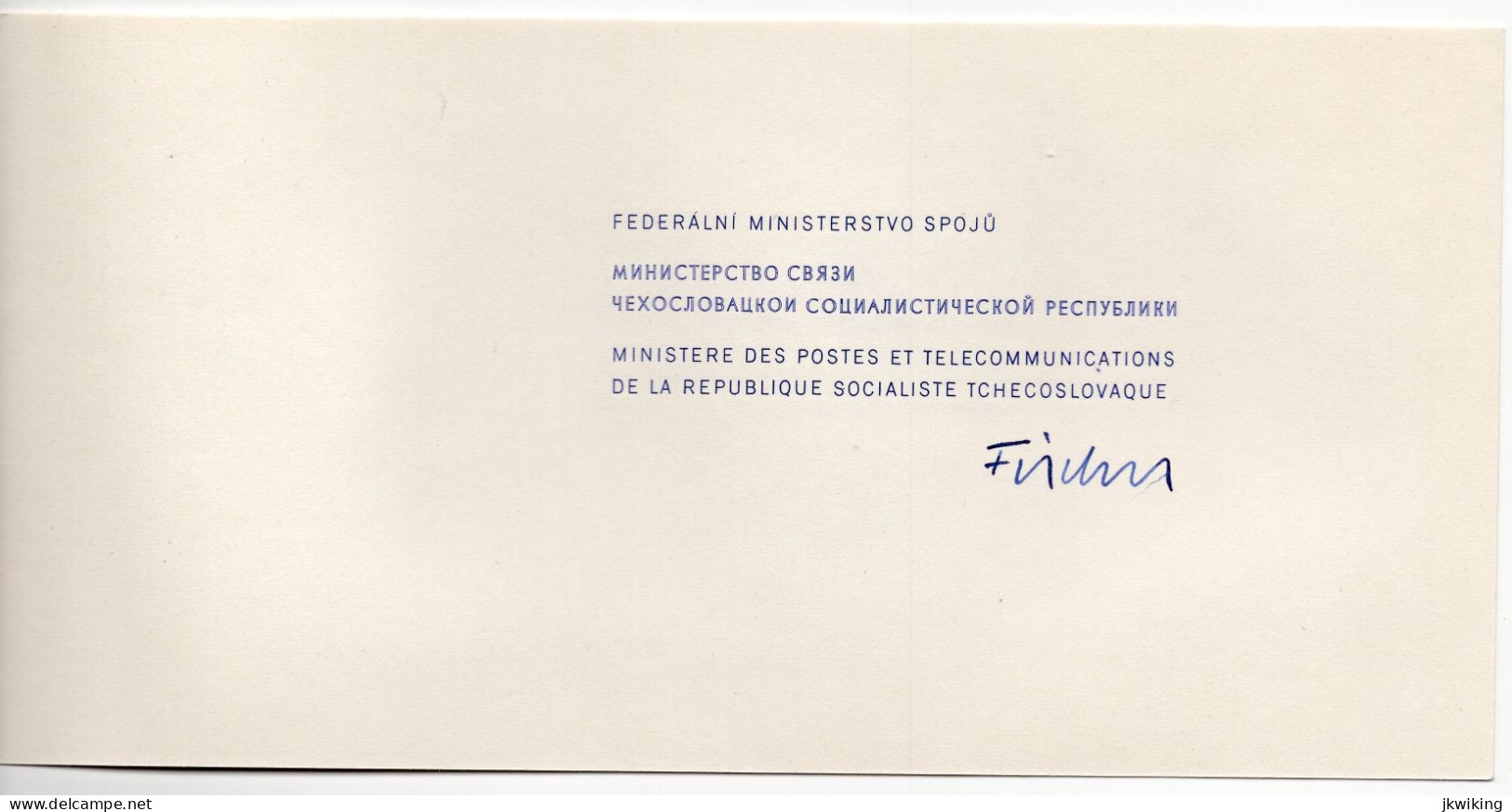 Výsadní Tisk PF 1982 - 100. Výročí Narození P. Picasso S Přítiskem Federální Ministerstvo Spojů Podespáno Rudolf Fischer - Essais & Réimpressions