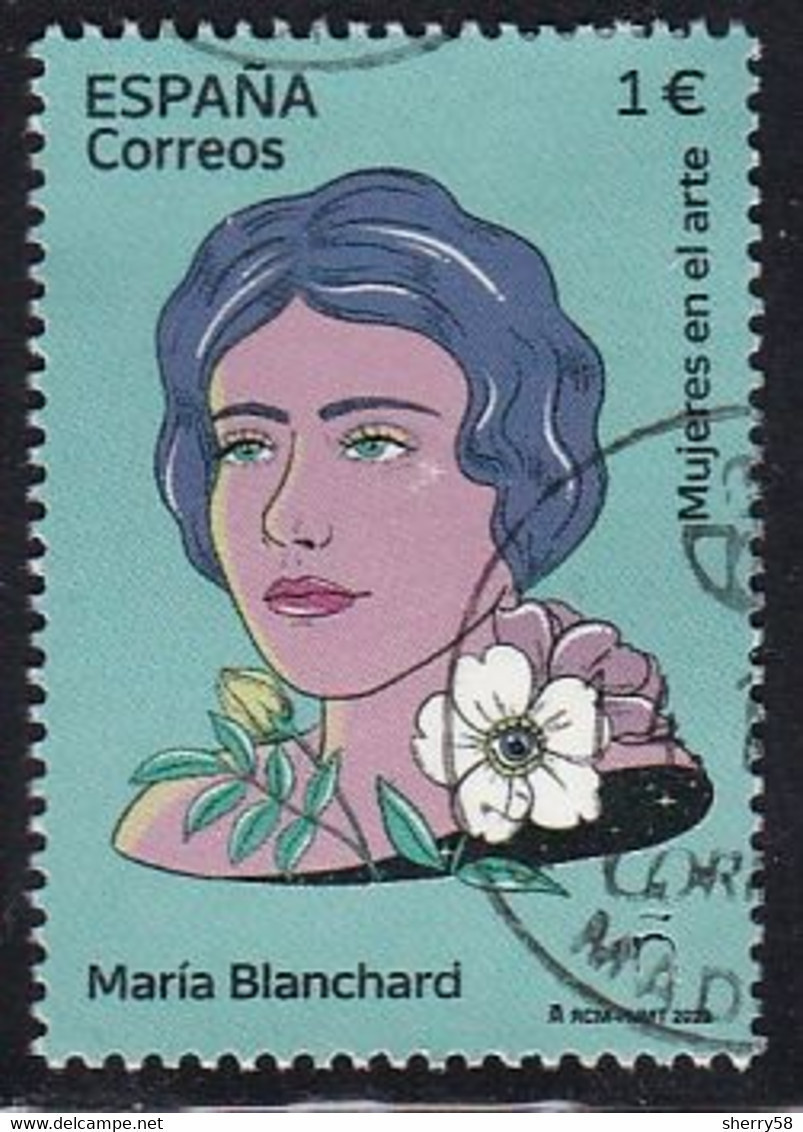 2022-ED. 5612 - Mujeres En El Arte. María Blanchard- USADO - Used Stamps