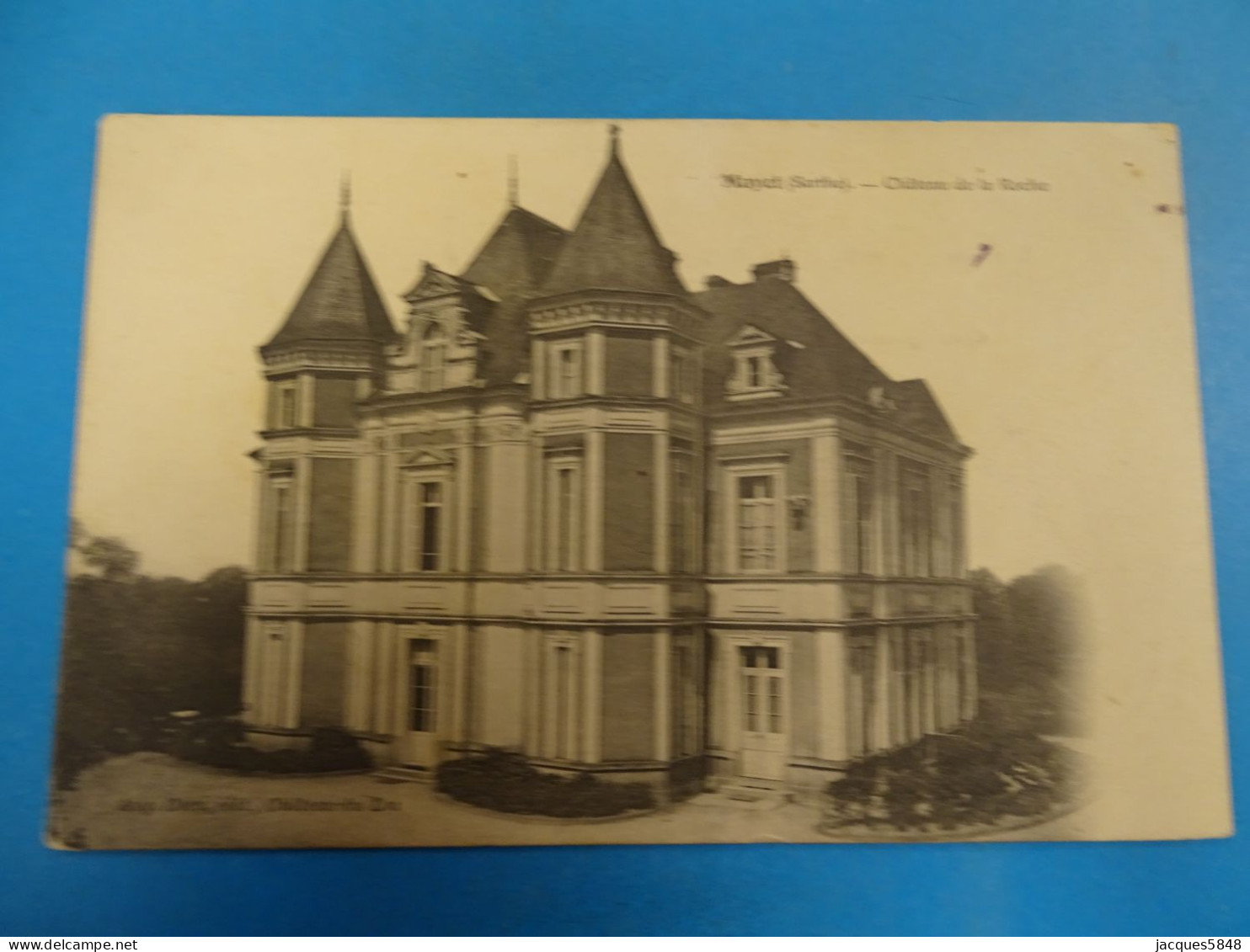 72) Mayet - N° - Château De La Roche - Année:1907 - EDIT: Cocu - Mayet