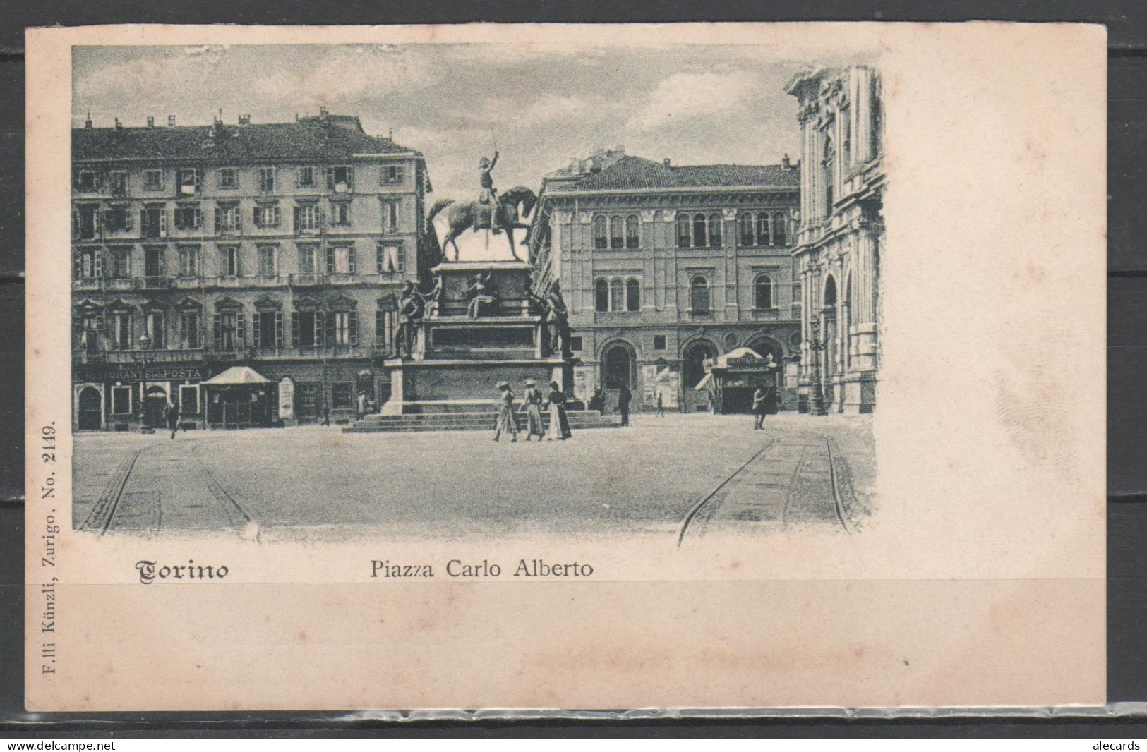 Torino - Piazza Carlo Alberto - Piazze
