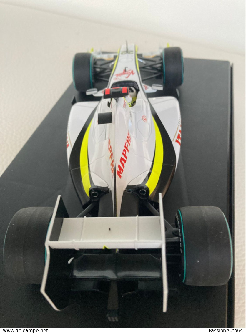 1/18 Minichamps Brawn GP BGP 001 Jenson Button Champion F1 2009 no BBR CMC Hot Wheels Gp Replicas Quartzo Exoto