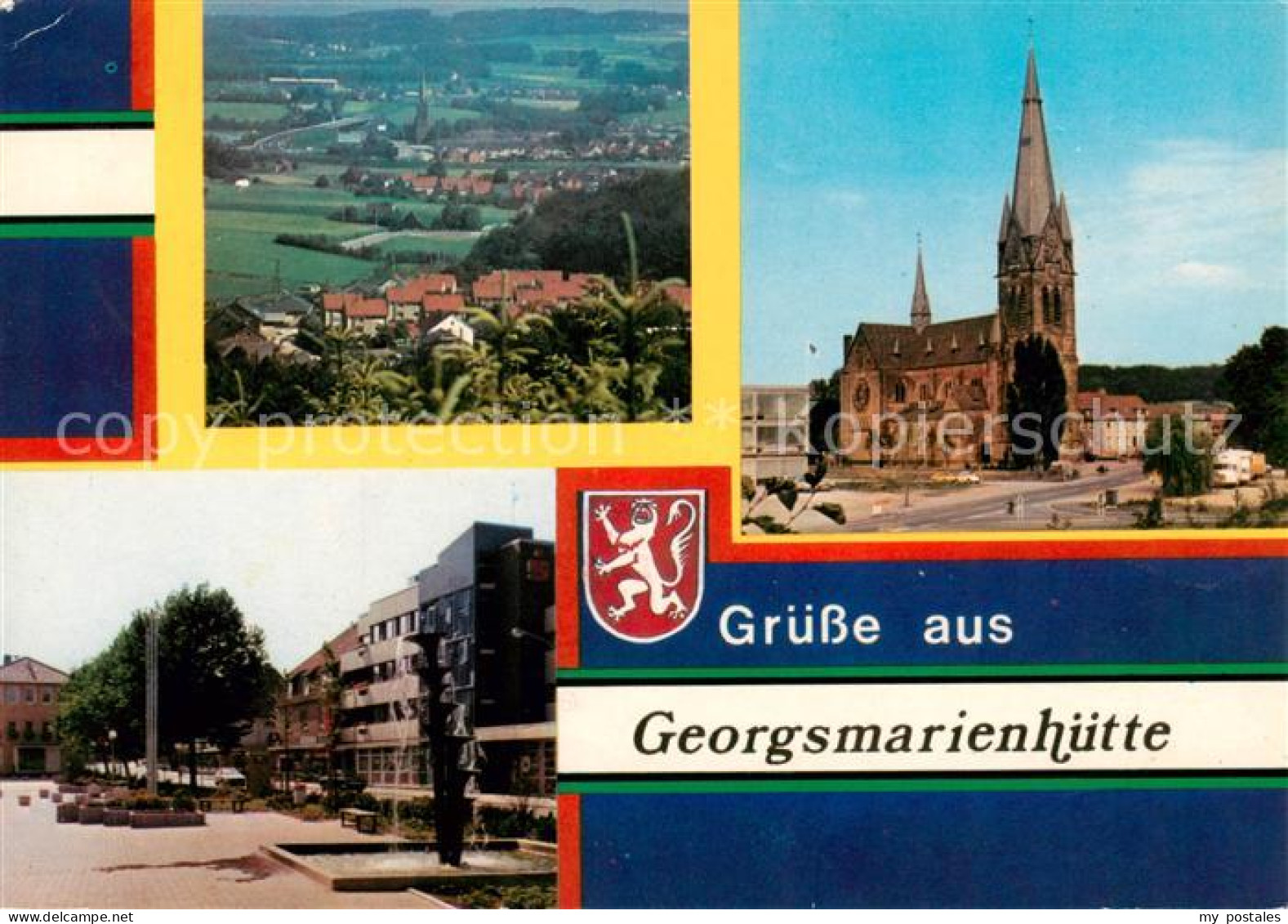 73865432 Oesede Ortsansicht Pfarrkirche Peter Und Paul Marktplatz Oesede - Georgsmarienhuette