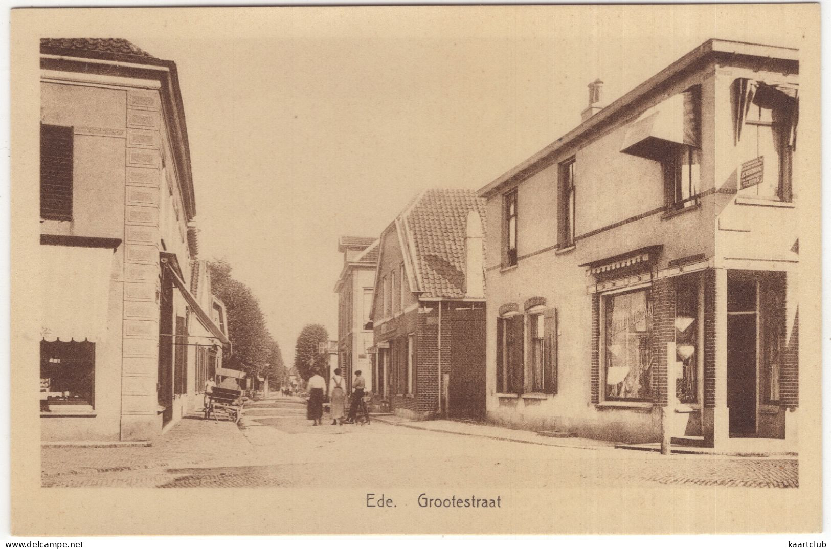 Ede.  Grootestraat - (Gelderland, Nederland/Holland) - (Weenenk & Snel - Ede 10) - Ede