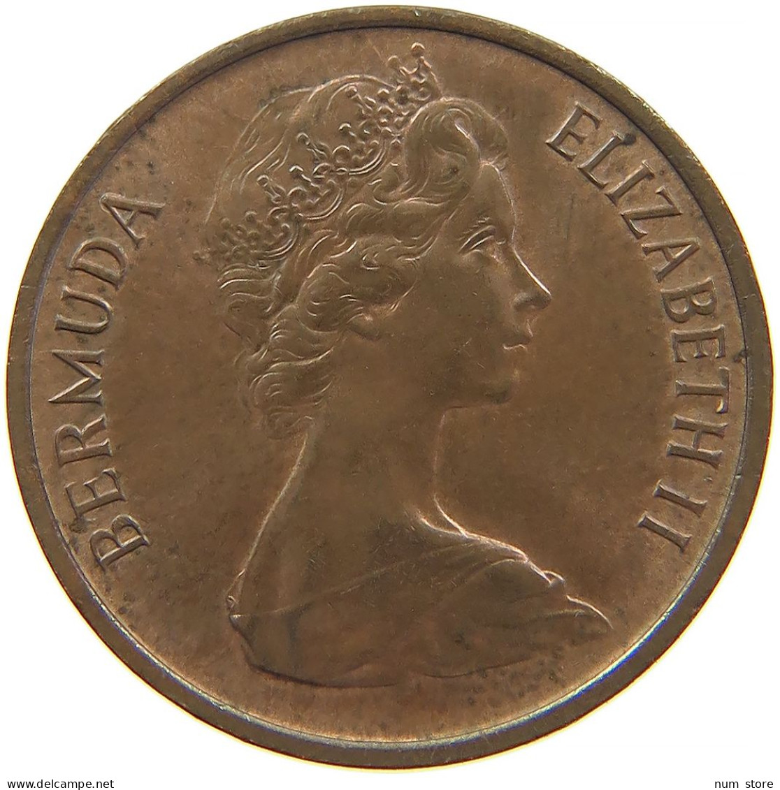 BERMUDA CENT 1971 TOP #s083 0467 - Bermuda