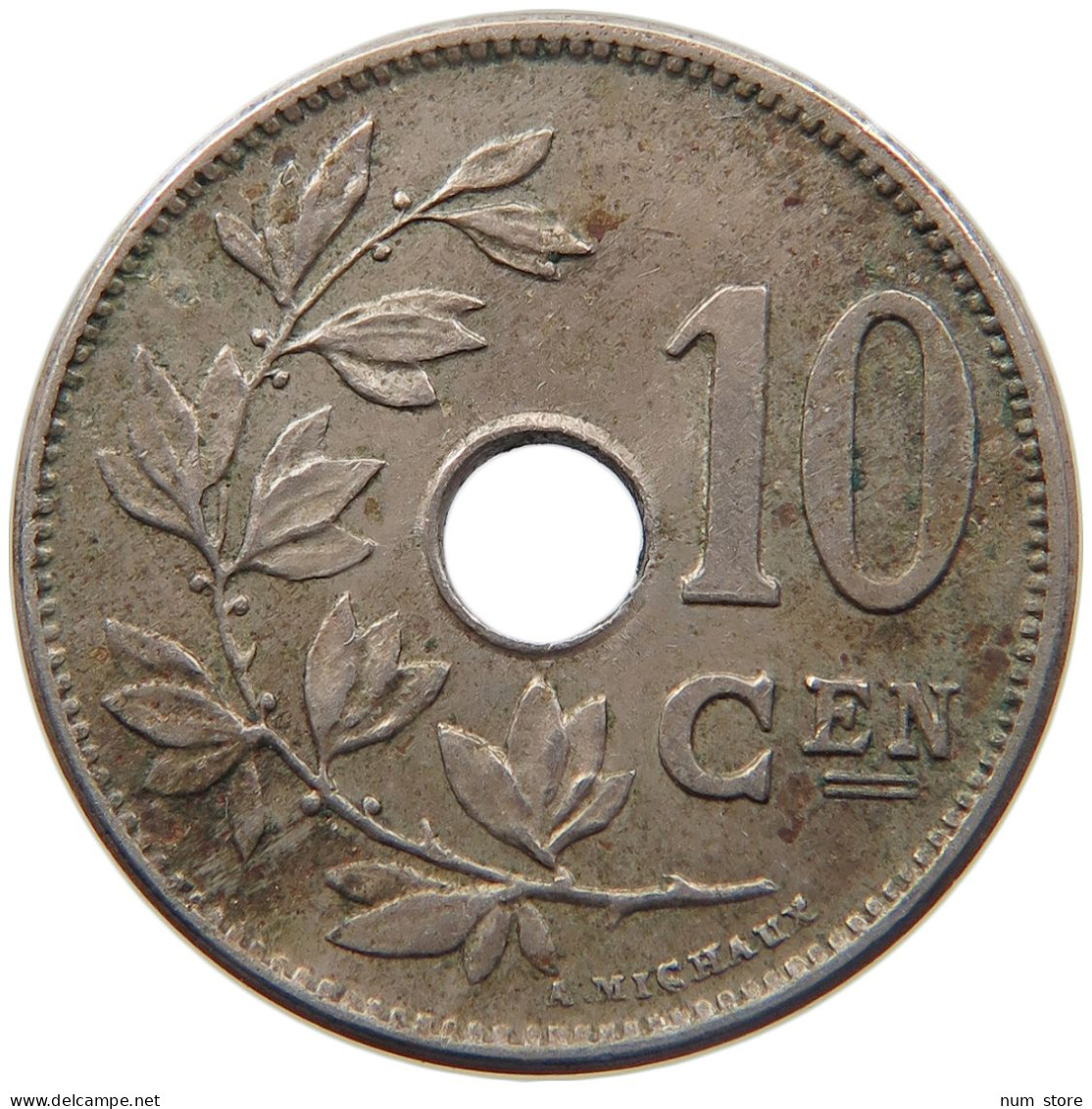 BELGIUM 10 CENTIMES 1903 #s087 0551 - 10 Centimes