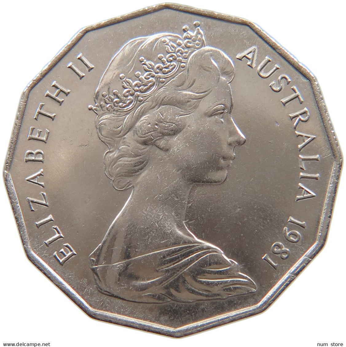 AUSTRALIA 50 CENTS 1981 #s086 0223 - 50 Cents