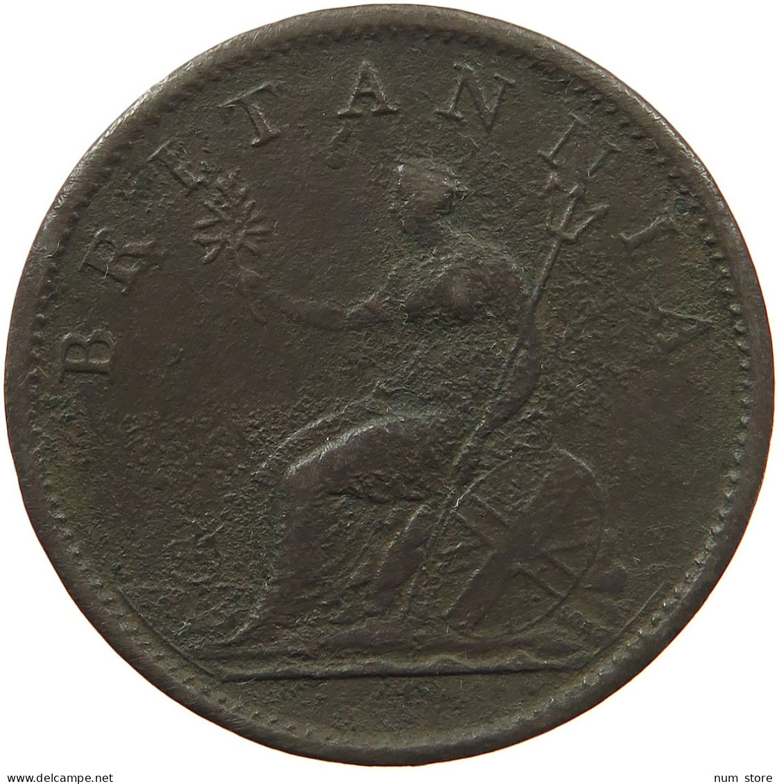 GREAT BRITAIN PENNY 1806 GEORGE III. #s082 0039 - C. 1 Penny