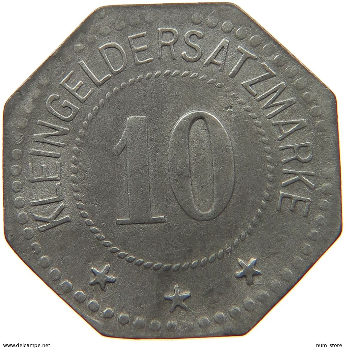 GERMANY NOTGELD 10 PFENNIG 1917 PIRMASENS #s088 0269 - Notgeld
