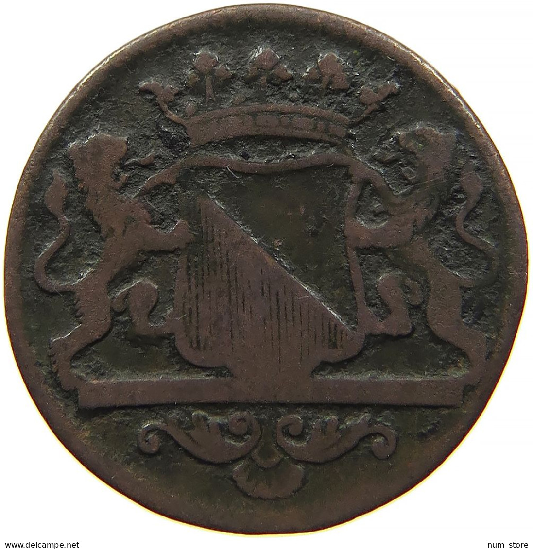 NETHERLANDS DUIT 1766 UTRECHT #s084 0423 - Monedas Provinciales