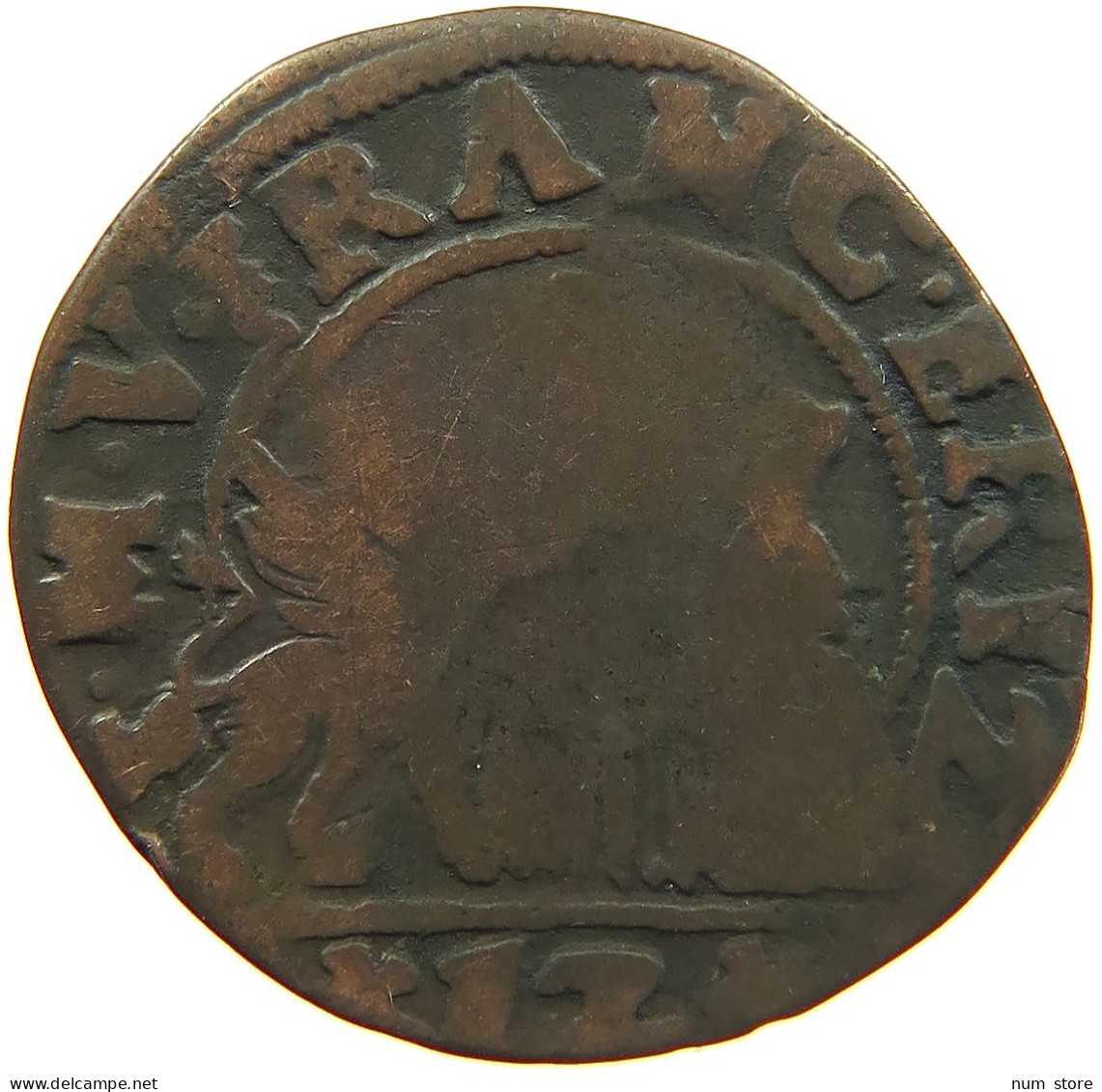 ITALY STATES 12 BAGATTINI FRANCESCO ERIZZO 1631-1646 VENICE VENEZIA #s081 0653 - Venice