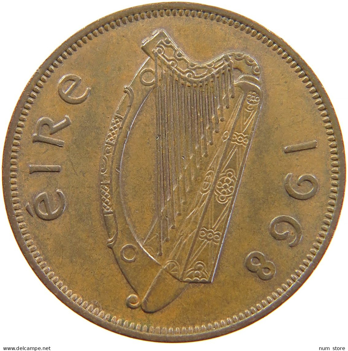 IRELAND PENNY 1968 #s085 0099 - Irland