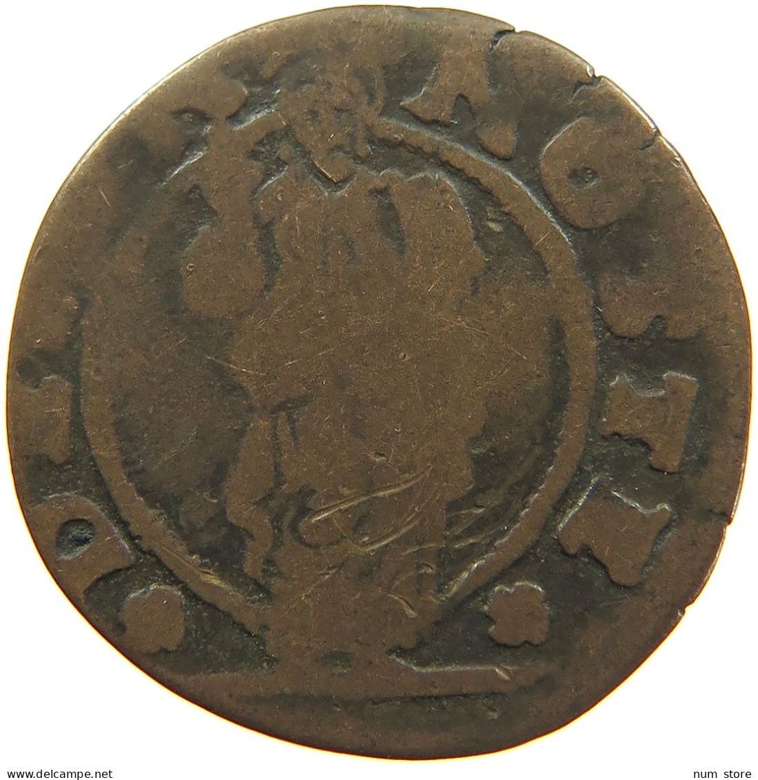 ITALY STATES 12 BAGATTINI FRANCESCO ERIZZO 1631-1646 VENICE VENEZIA #s081 0657 - Venice