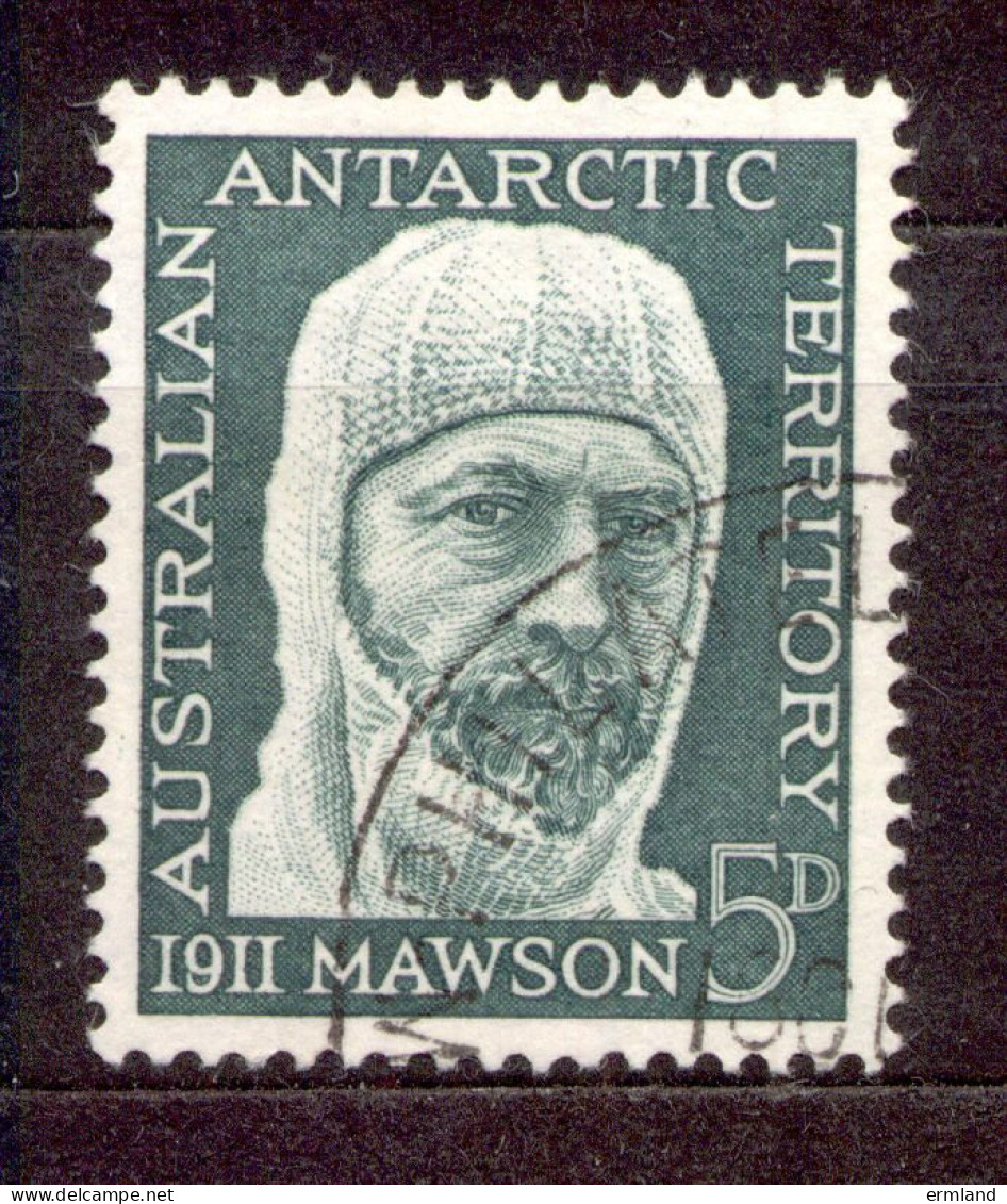 AAT Australian Antarctic Territory 1961 - Michel Nr. 7 O - Used Stamps
