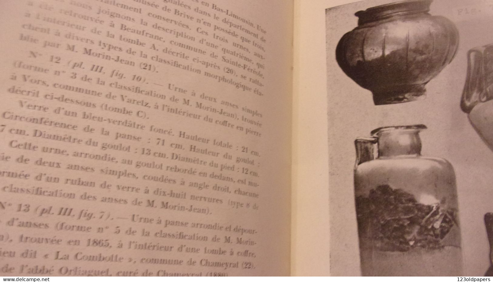 1941 MICHEL LABROUSSE Sépultures Gallo-romaines Du Musée ERNEST RUPIN BRIVE CORREZE LEYSENNE VORS .. - Limousin