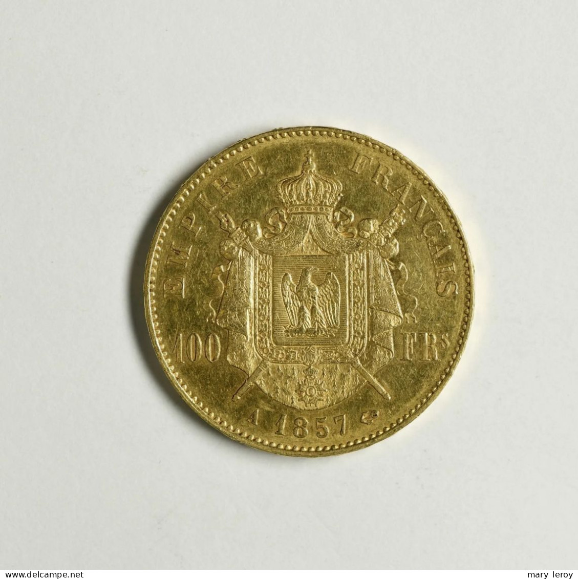 Superbe & Rare Pièce De 100 Francs Or Napoléon III Paris 1857 G. 1135 - 100 Francs (gold)