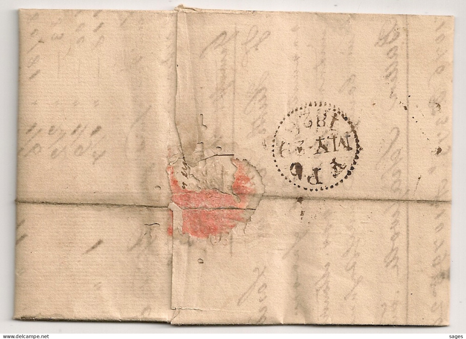 Lettrer WIEN AUSTRIA To LONDON1828 - ...-1850 Prephilately