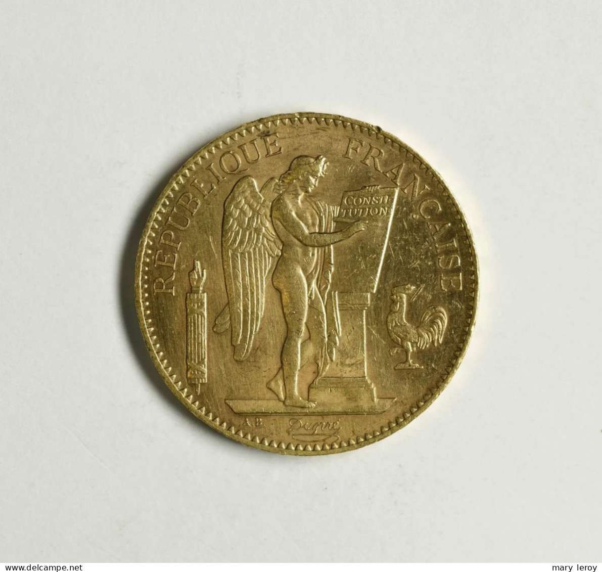 Superbe & Rare Pièce De 100 Francs Or Génie Paris 1907 G. 1137 - 100 Francs (or)