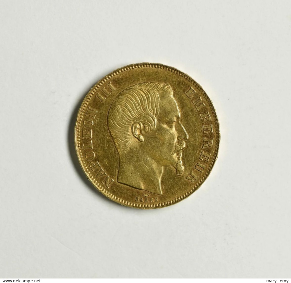 Superbe & Rare Pièce De 50 Francs Napoléon Paris 1856 G. 1111 - 50 Francs (oro)