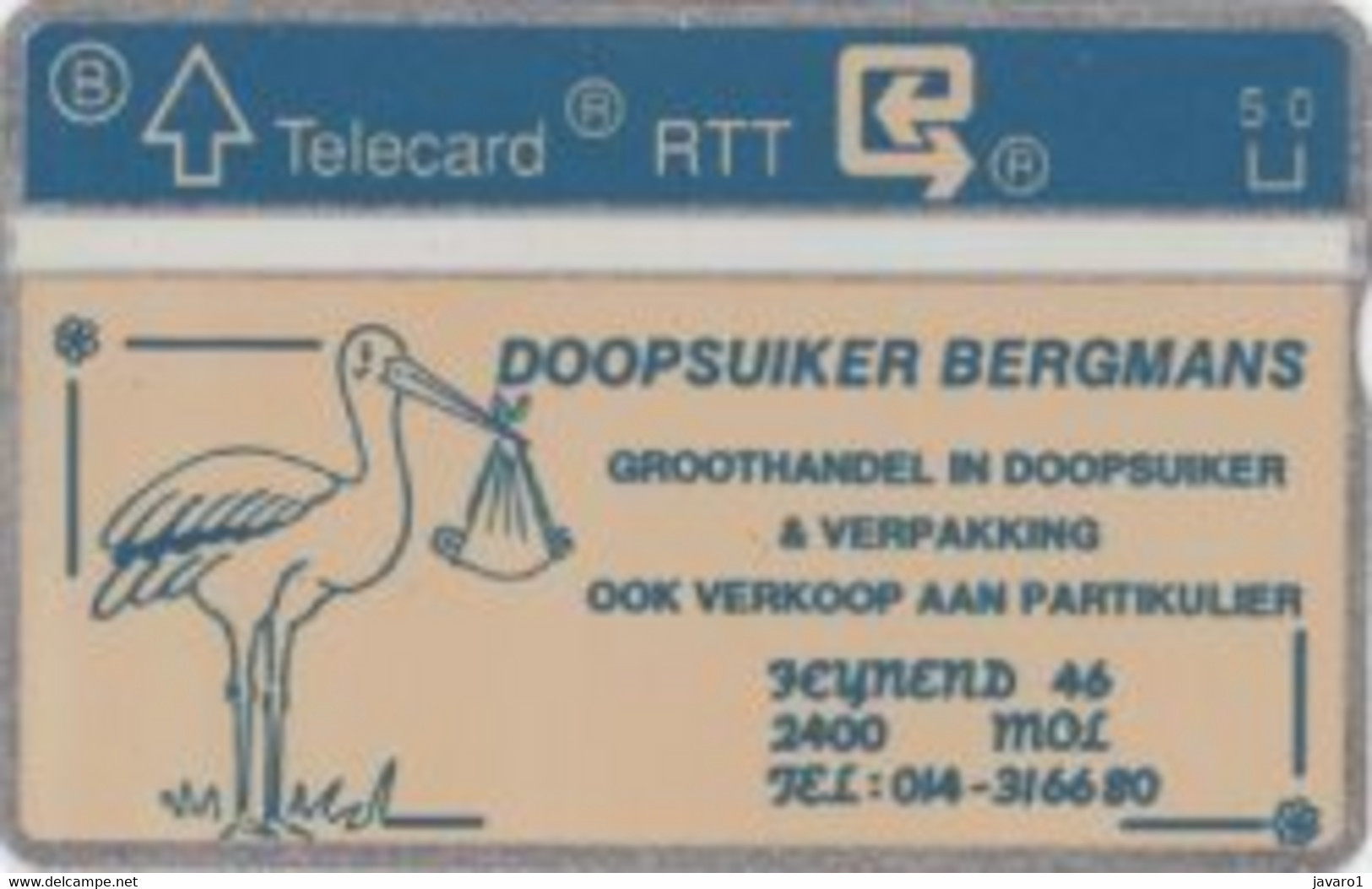 1991 : P102 DOOPSUIKER BERGMANS MINT - Ohne Chip