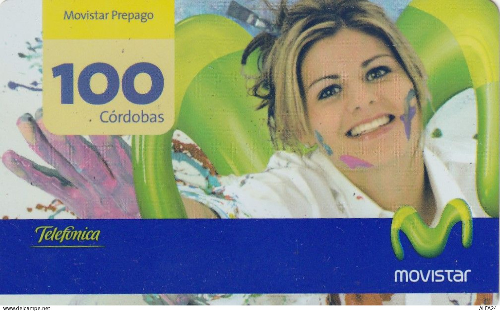 PREPAID PHONE CARD NICARAGUA  (CV328 - Nicaragua