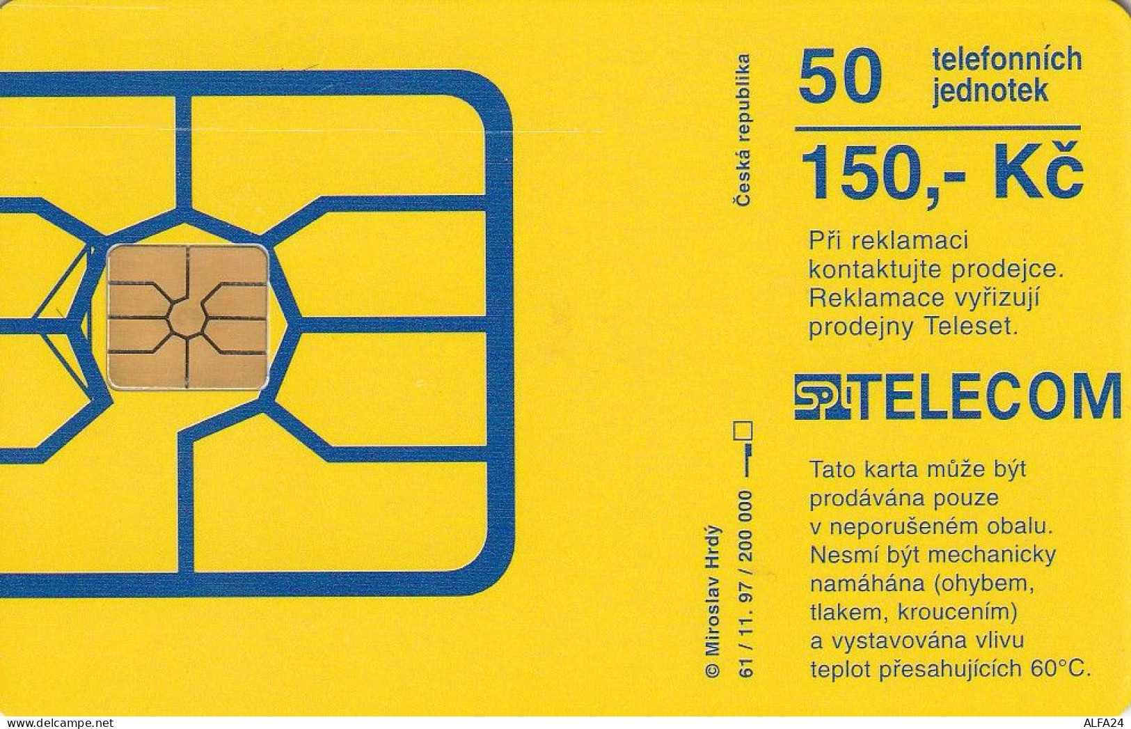 PHONE CARD REPUBBLICA CECA  (CV811 - Tschechische Rep.