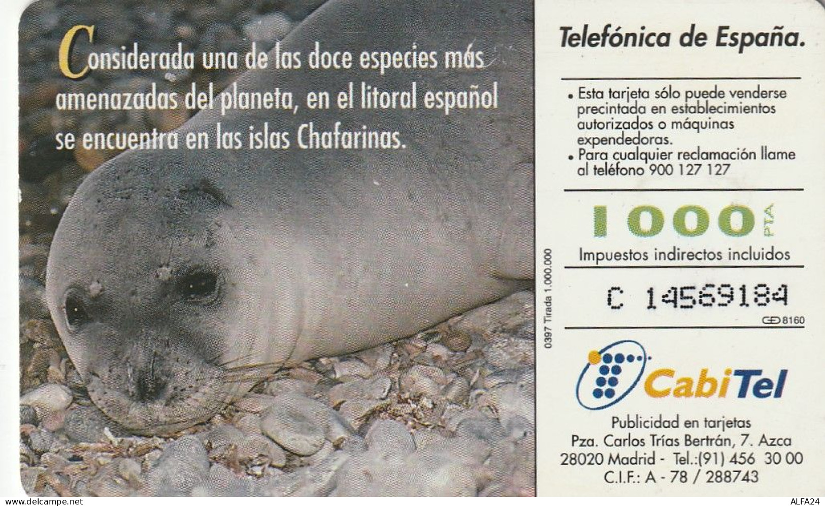 PHONE CARD SPAGNA  (CV763 - Commemorative Advertisment