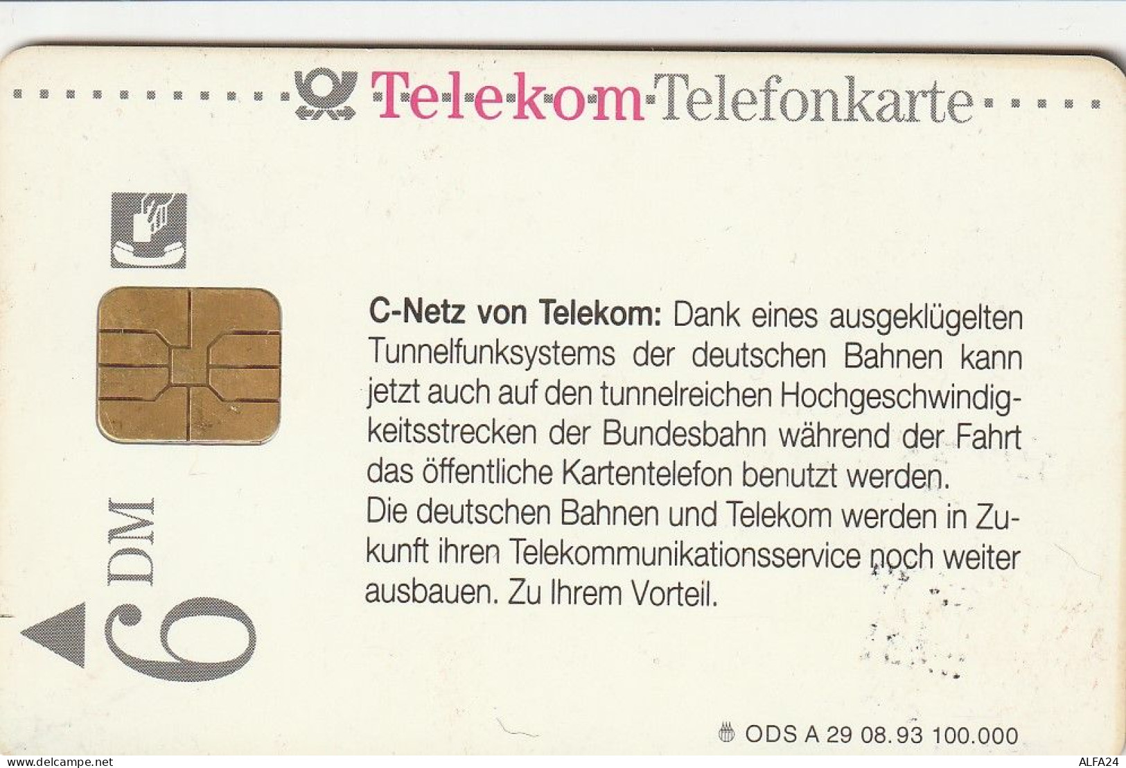 PHONE CARD GERMANIA SERIE A (CV1425 - A + AD-Series : Publicitaires - D. Telekom AG