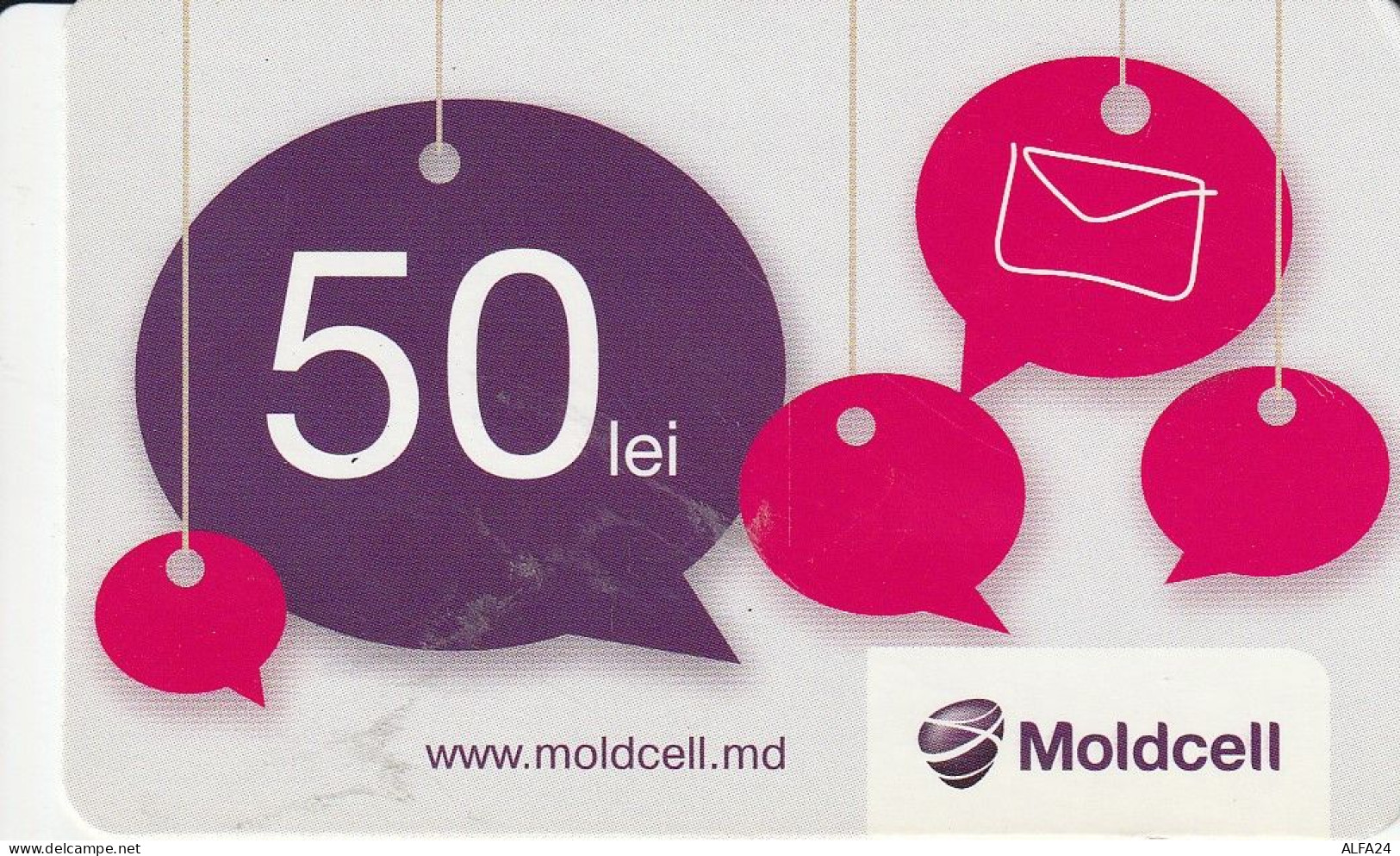 PREPAID PHONE CARD MOLDAVIA  (CV3249 - Moldova