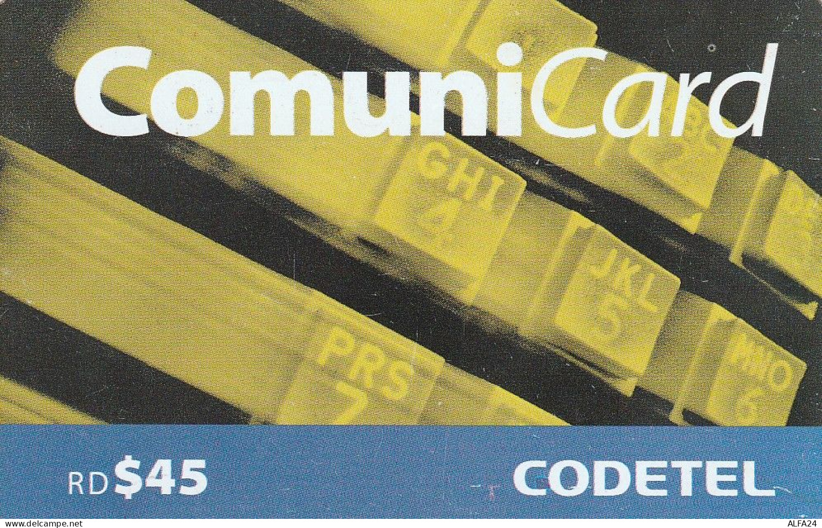 PREPAID PHONE CARD REPUBBLICA DOMINICANA  (CV3771 - Dominicaine