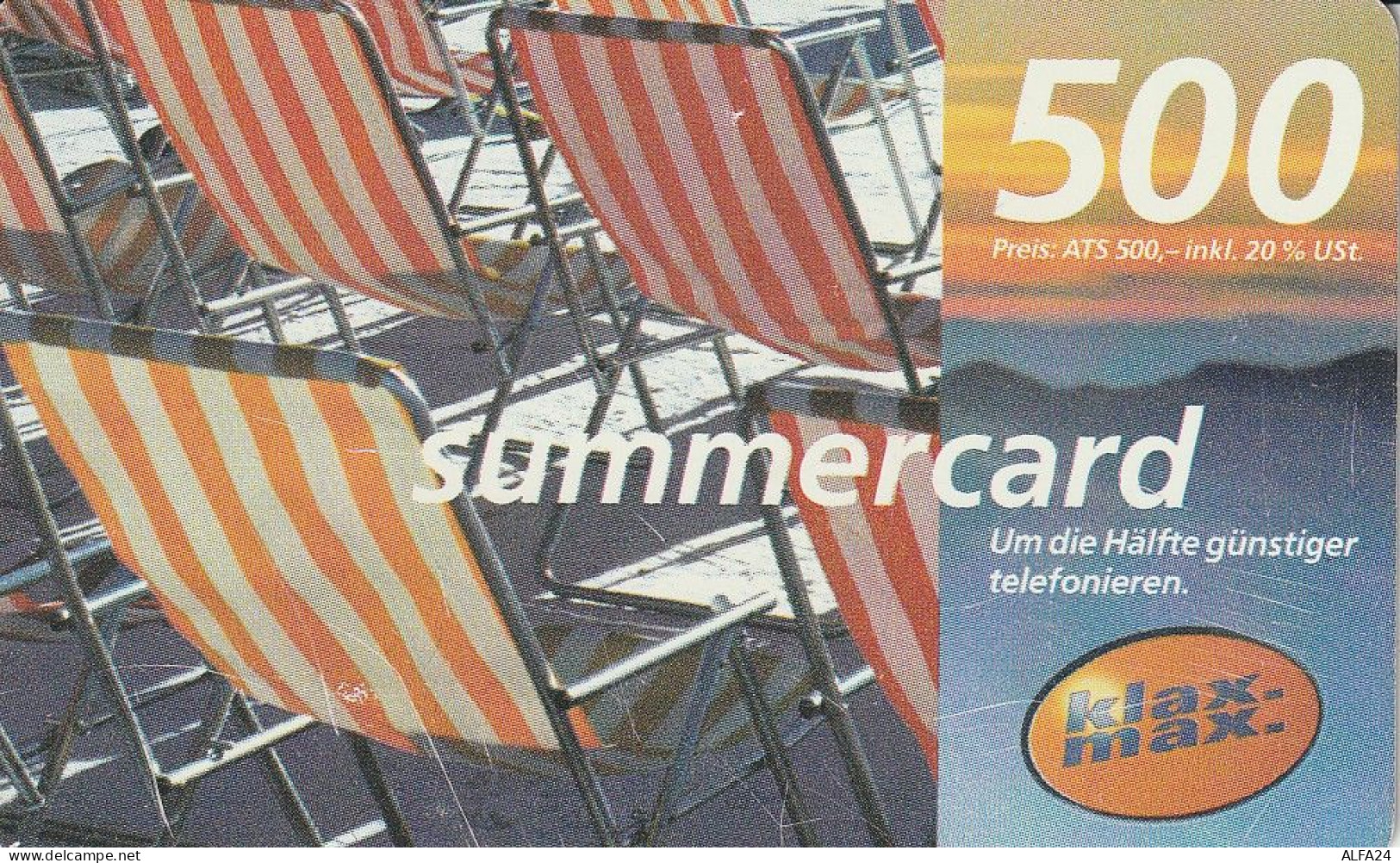 PREPAID PHONE CARD AUSTRIA  (CV3346 - Oesterreich