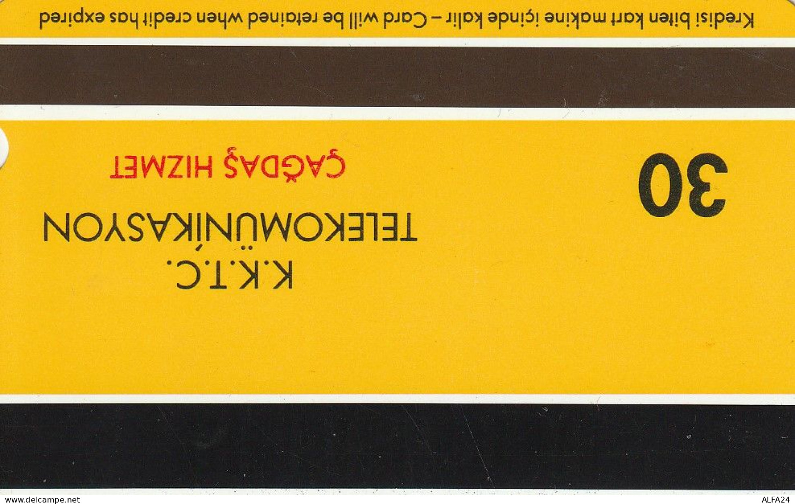 PHONE CARD CIPRO NORD (AREA TURCA)  (CV5411 - Chypre