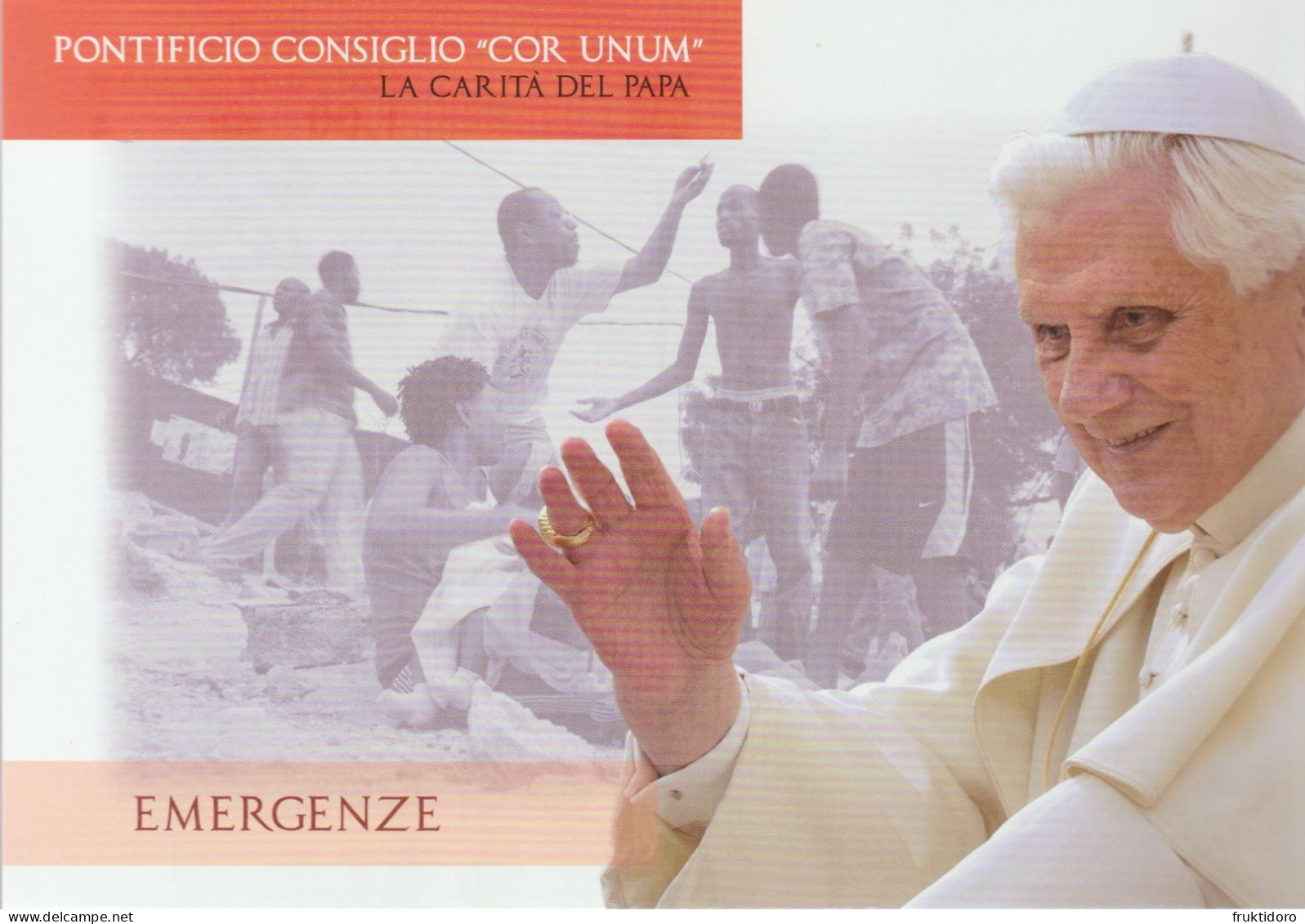 Vatican City Postal Stationery 2010 - Prepaid Postcards Pontifical Council 'Cor Unum' ** - Ganzsachen