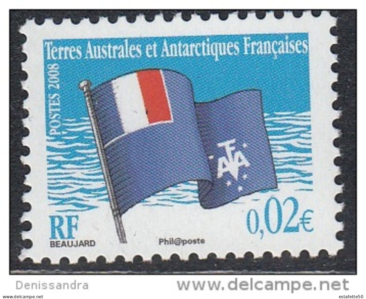 TAAF; 2008; TP N° 495; NEUFS**;MNH - Komplette Jahrgänge