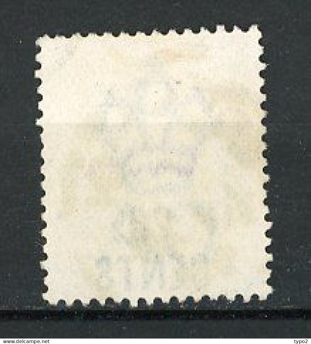 H-K  Yv. N° 49 ; SG N° 45 Fil CA  (o) 20c Vert-gris Victoria Cote 165 Euro BE  2 Scans - Gebraucht