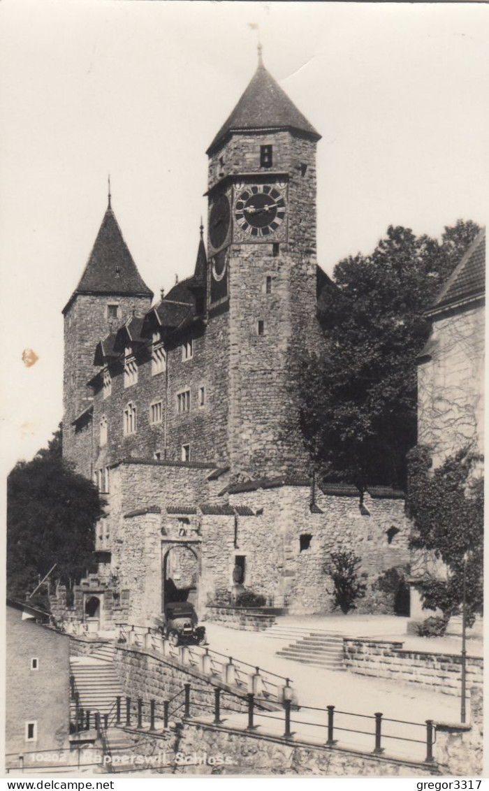 E881) RAPPERSWIL - Schloss - Tolle Sehr Alte FOTO AK 1939 - Rapperswil-Jona